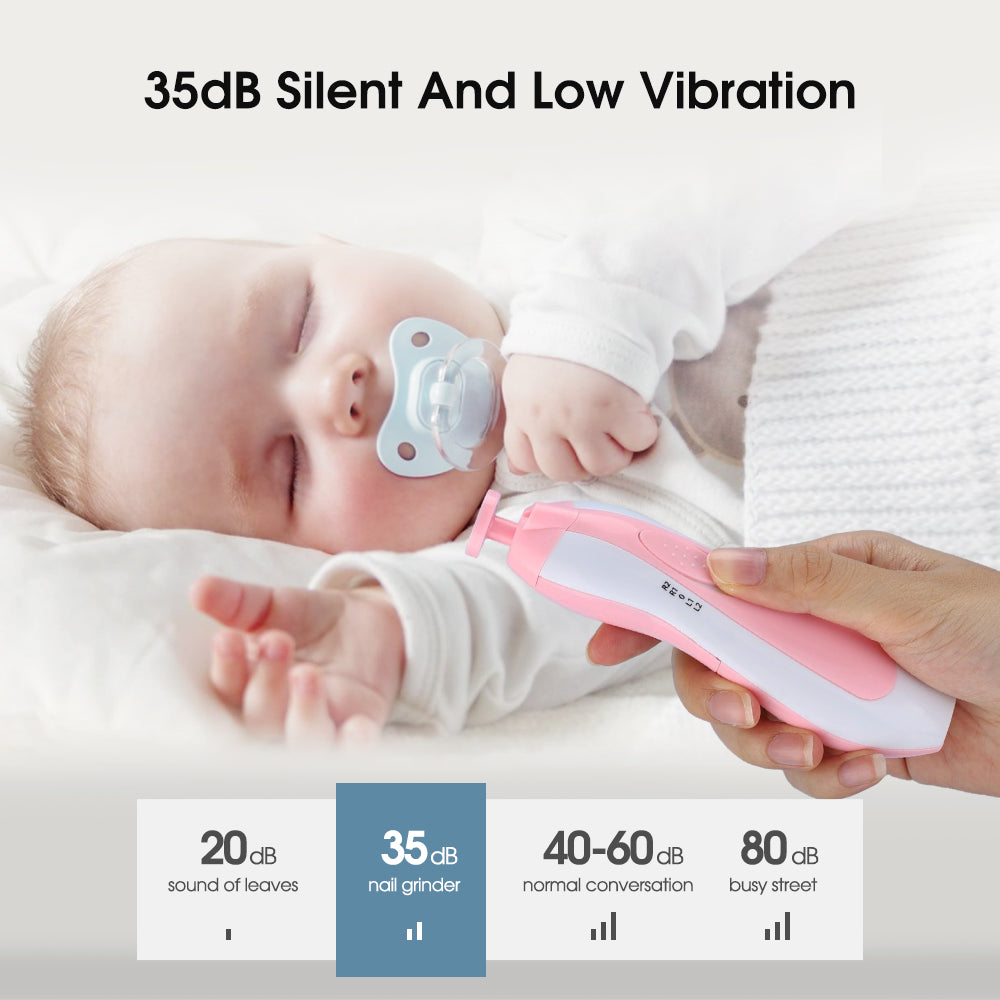 Safe & Effective Electric Baby Nail File