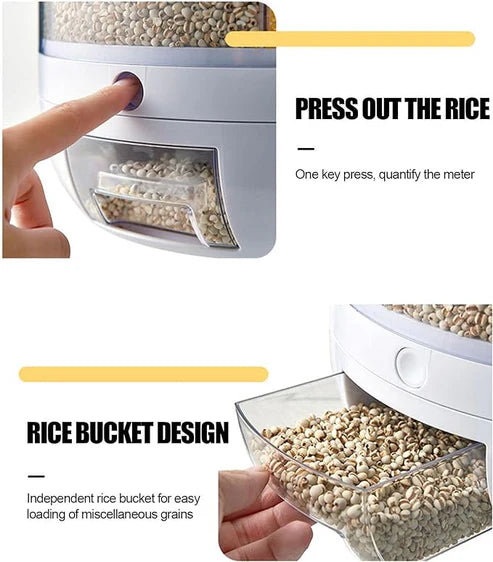 Easy-Use Grain Container