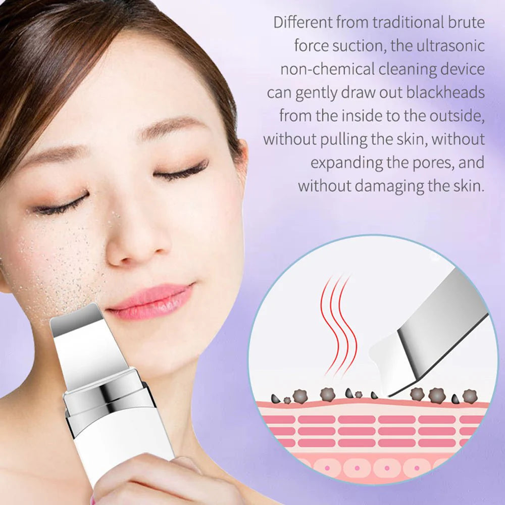 Ultrasonic Peeling Facial Cleanser